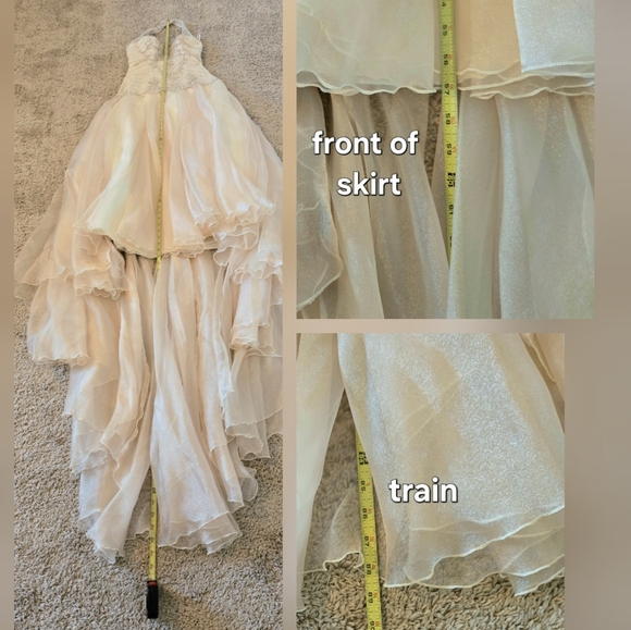 Essence Collection Beaded Halter Bodice Wedding Gown - Picture 14 of 16